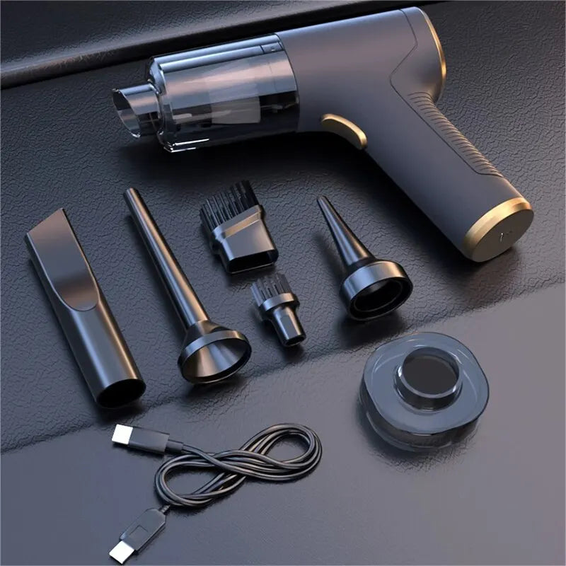 Powerful Wireless Car Vacuum Cleaner Mini