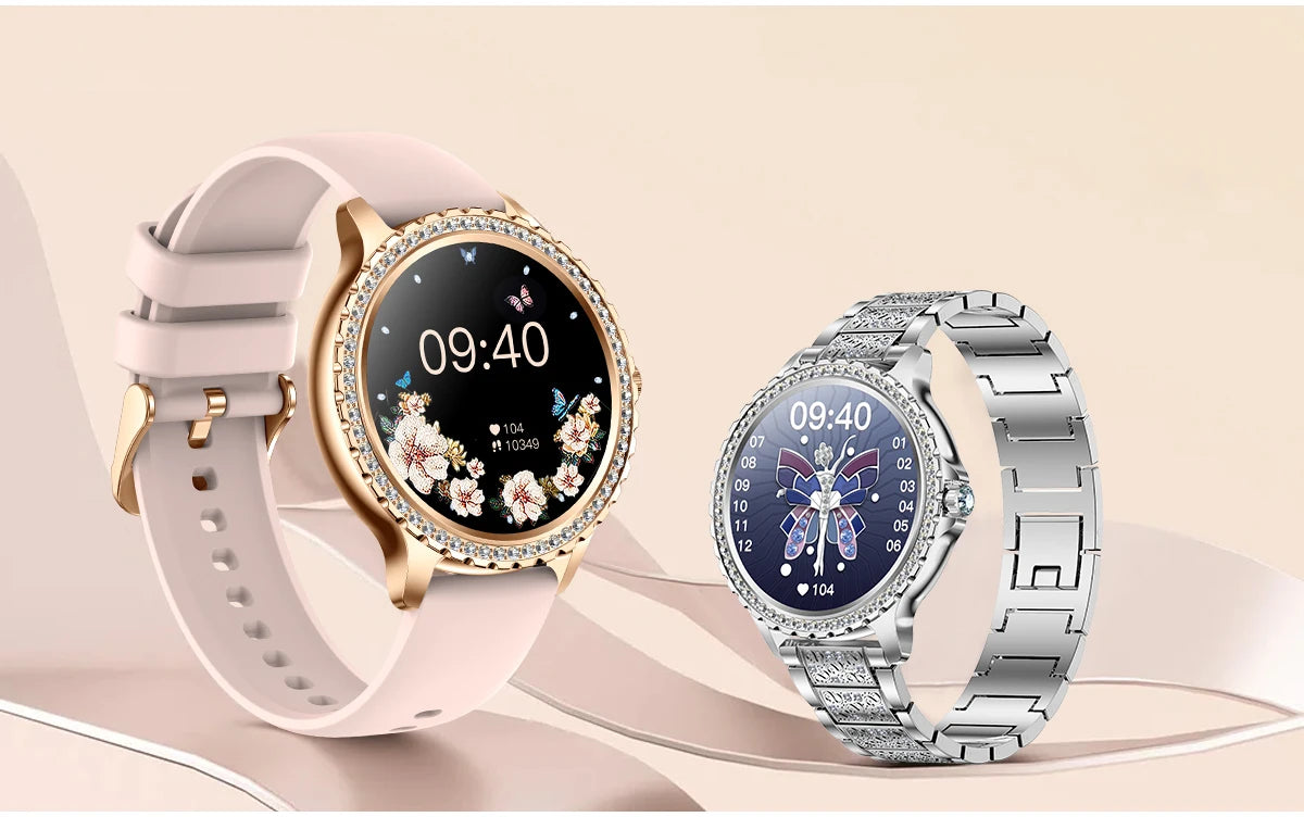 Gold Women Smart Watch